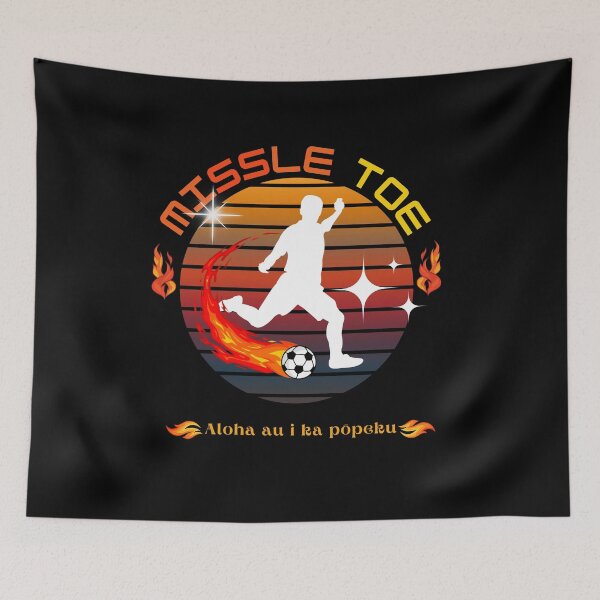 Item preview, Copy of Missle Toe Soccer Shirt - Aloha au i ka Soccer "I love soccer" in Hawaiian designed and sold by AlohaKingdom.