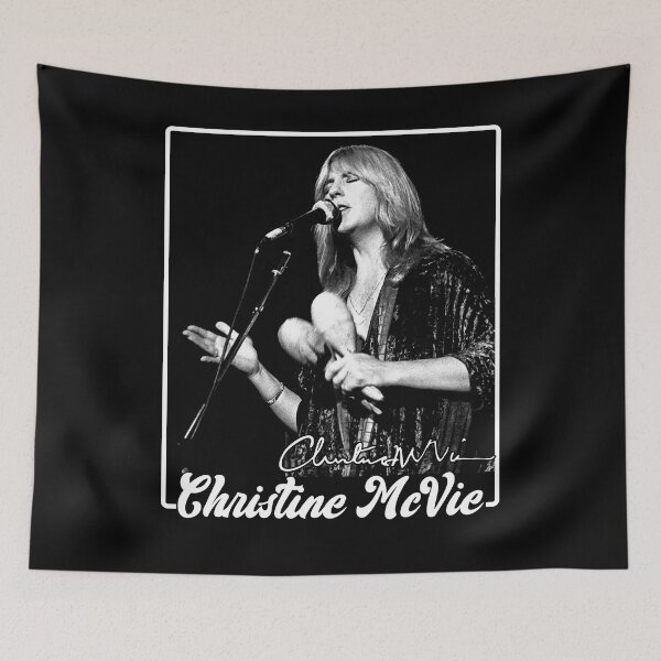 Item preview, Christine McVie Perfect Singer R.I.P Signature Retro Vintage Rock Pop Music Band  designed and sold by RonZimmerman.