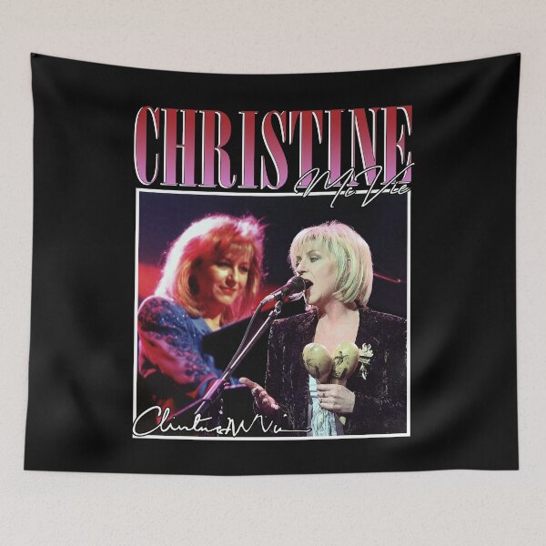 Item preview, Christine McVie Perfect Singer R.I.P Signature Retro Vintage Rock Pop Music designed and sold by RonZimmerman.