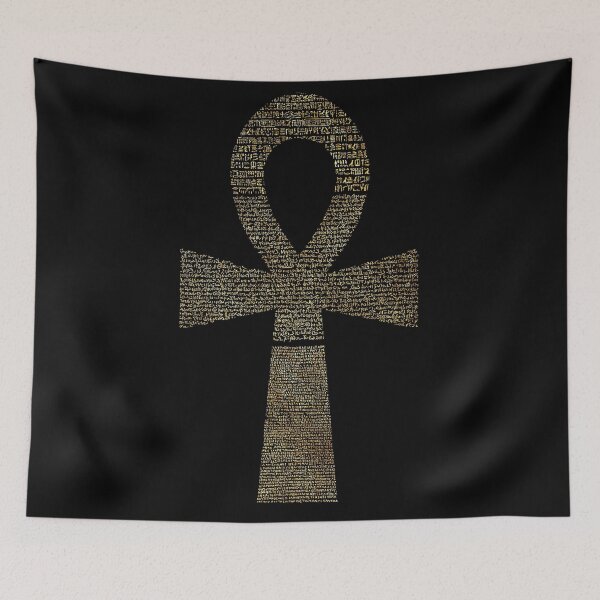 Item preview, Rosetta Ankh - Gold designed and sold by Angela Fazio.