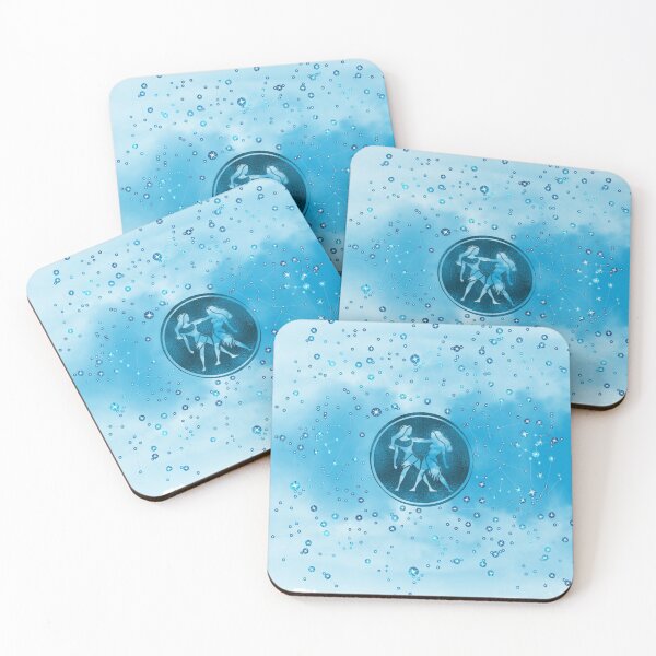 Item preview, Gemini Zodiac Sign Air Element designed and sold by k9printart.