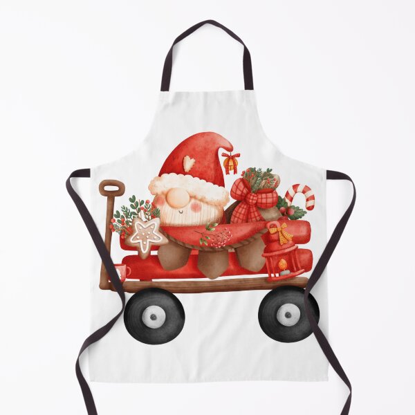Item preview, Red Santa on a Country Wagon designed and sold by silviaol.