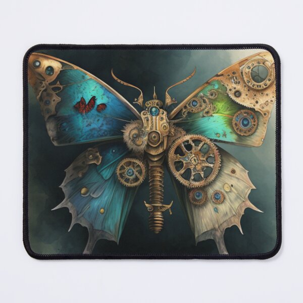 Item preview, Steampunk Clockwork Moth designed and sold by Cycle-Seven.