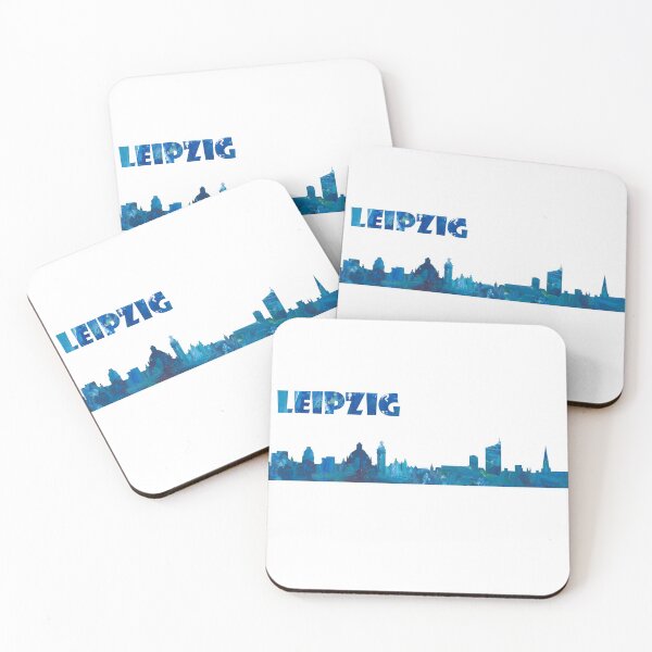 Item preview, Leipzig skyline silhouette designed and sold by artshop77.