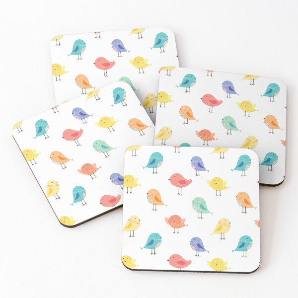 Item preview, Everybirdy Golder Birds Pattern designed and sold by med-sp-shop5.