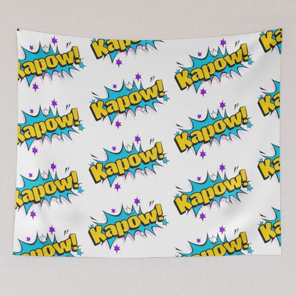 Item preview, Pop Art Comic Design With KAPOW! Text designed and sold by jorgenmac.