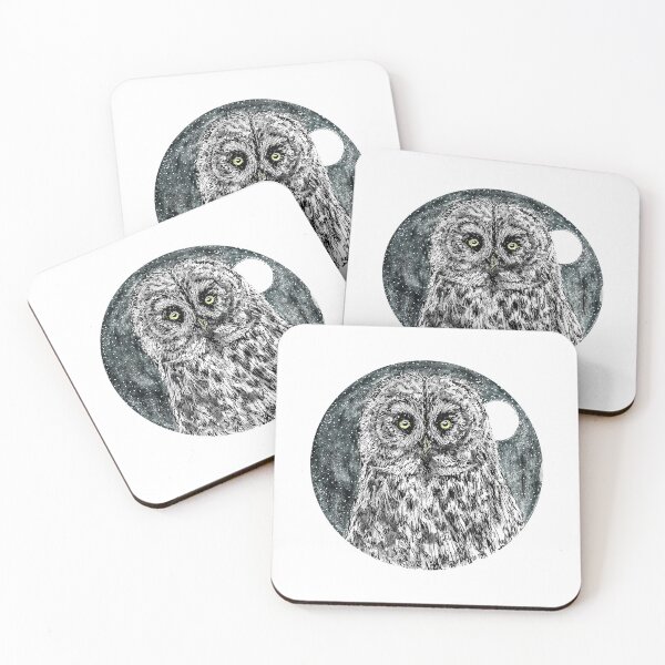 Item preview, Great Gray Owl designed and sold by howdoyouduke.