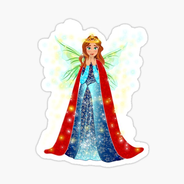 Queen Olivia In The Snowed In Castle Sticker