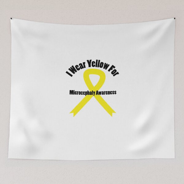 Item preview, I Wear Yellow For Microcephaly Awareness  designed and sold by miracletee.