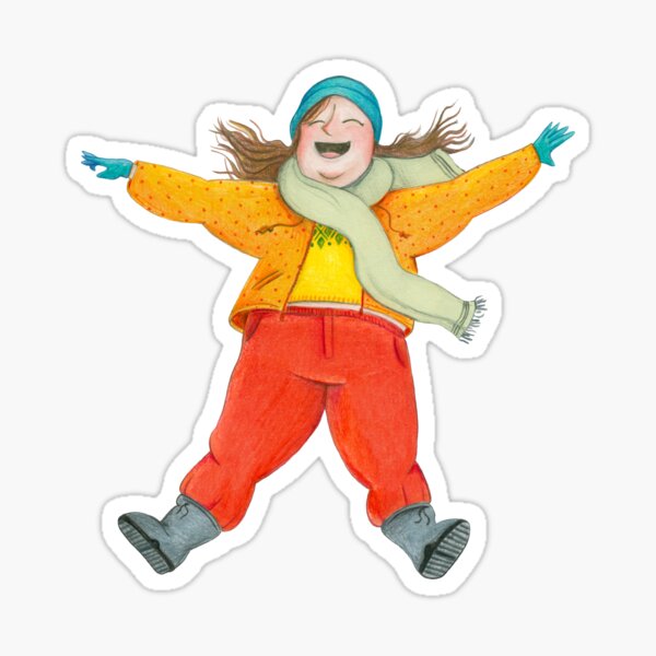 Snowangel Sticker