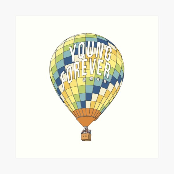 young forever Art Print
