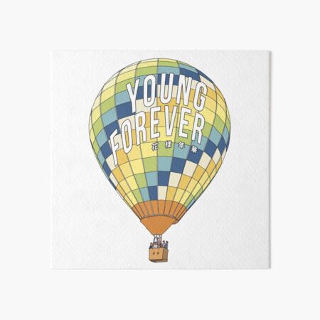 young forever Art Board Print