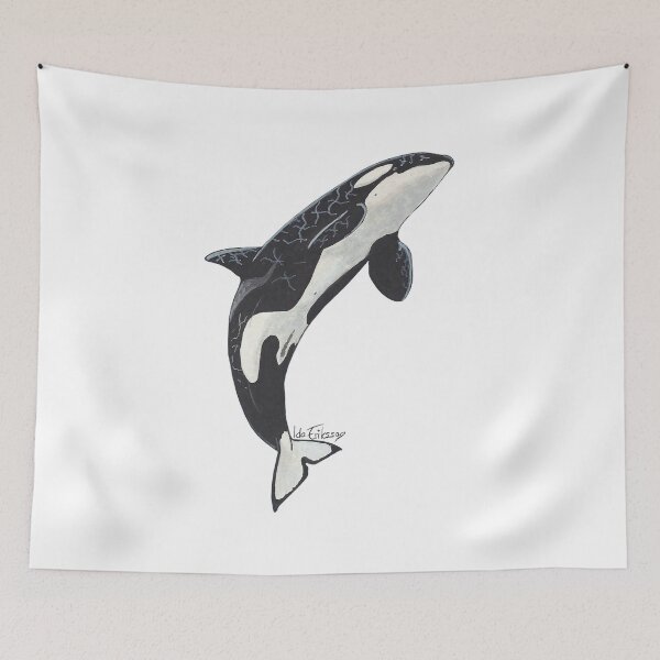 Item preview, Playful orca  designed and sold by Ida Eriksson.
