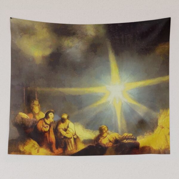 Item preview, Star of Bethlehem Painting 8 designed and sold by ONE-ART.