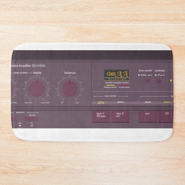 Item preview, TECHNICS Amplifier SU-V45A army purple designed and sold by nickelodewan.