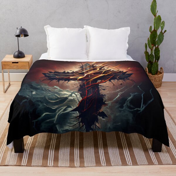 Item preview, The Fire of Faith: A Christiancore Cross with Lightning and Water designed and sold by Art4Christ.