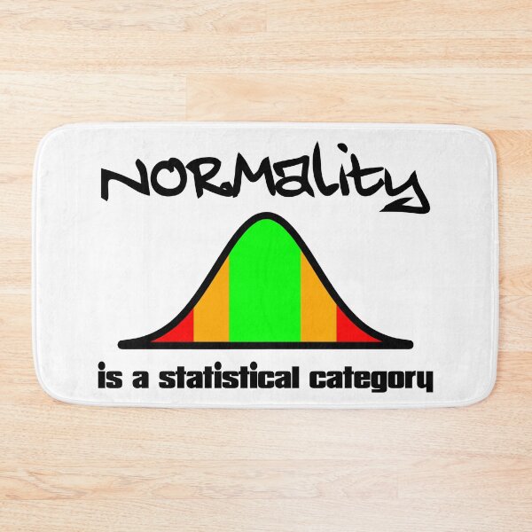 Item preview, Normality is a statistical category designed and sold by djomla88.