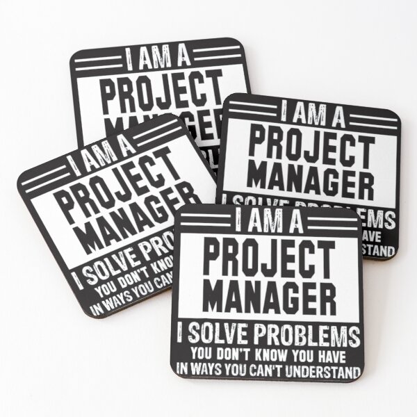 Item preview, I Am a Project Manager I Solve Problems designed and sold by Rowena Jones.