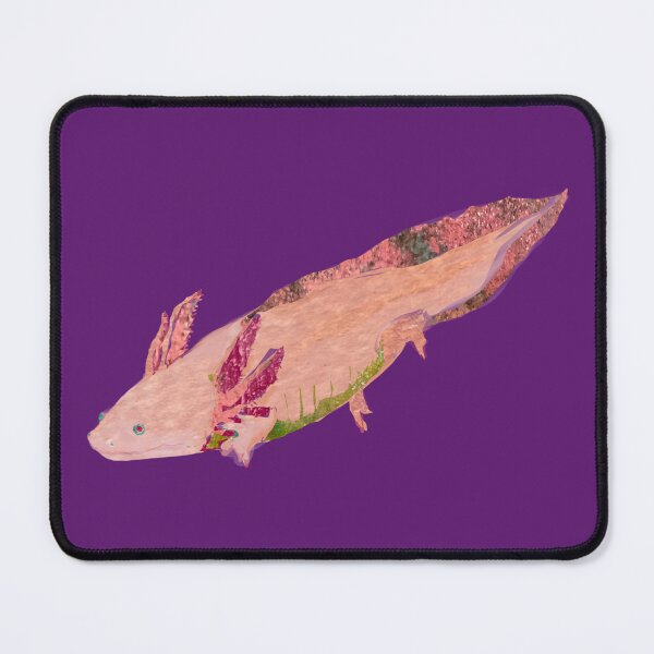 Item preview, Cute Axolotl Swimming designed and sold by ginaisarty.