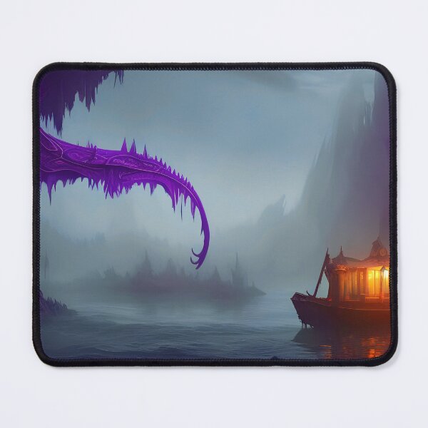 Item preview, Waiting for the Night Boat 2 designed and sold by Fractal Journeys, etc. .