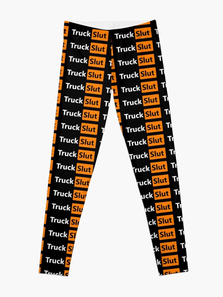 Truck Slut Leggings for Sale by teamscheme