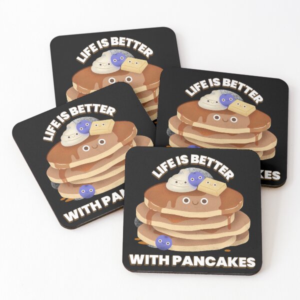 Item preview, Life Is Better With Pancakes Pet Blanket designed and sold by henes88.