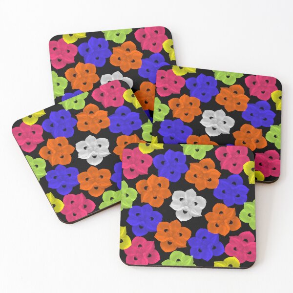Item preview, Cute colorful flowers background designed and sold by zuchri.
