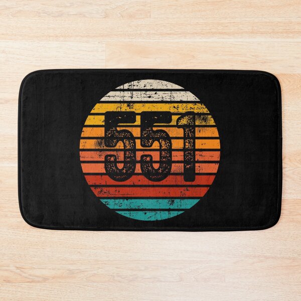 Item preview, Distressed Vintage Sunset 551 Area Code designed and sold by Gold Wings Tees.