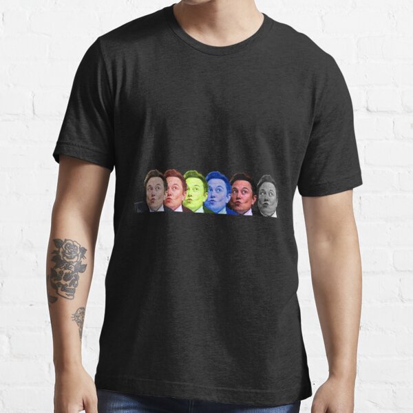 Elon Musk Meme Rainbow Essential T-Shirt for Sale by Rekked