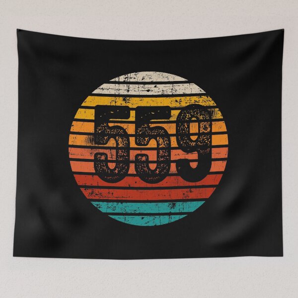 Item preview, Distressed Vintage Sunset 559 Area Code designed and sold by Gold Wings Tees.