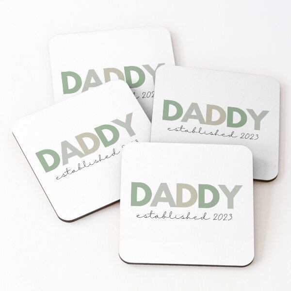 Item preview, Daddy Established 2023 designed and sold by JCL Design Studio.