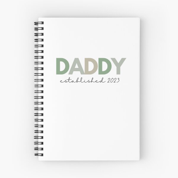 Item preview, Daddy Established 2023 designed and sold by JCL Design Studio.
