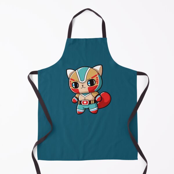 Artikelvorschau, Lucha Libre Katzen | Mexikanische Wrestling | Kawaii-Katzen | Chibi-Katzen | Anime-Katzen | Lucha Libre Katzen 023 entworfen und verkauft von Catcosm.