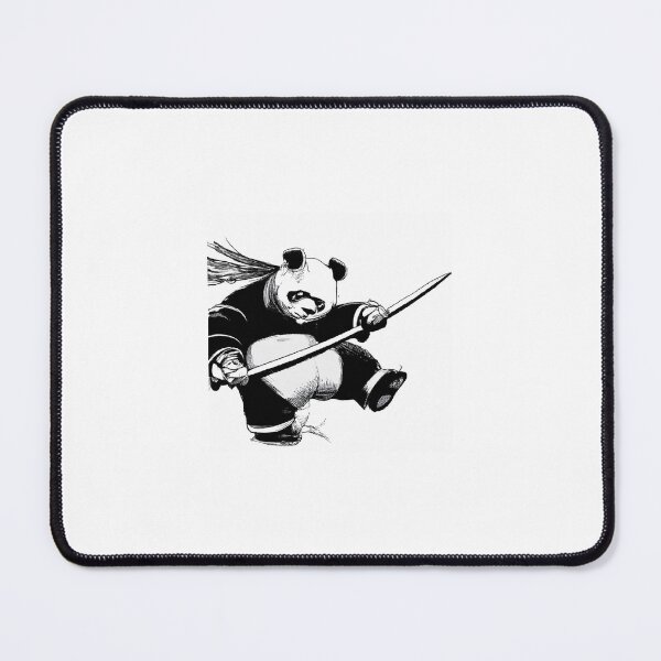 Item preview, panda samurai carring a katana, as a drawing designed and sold by guik32.