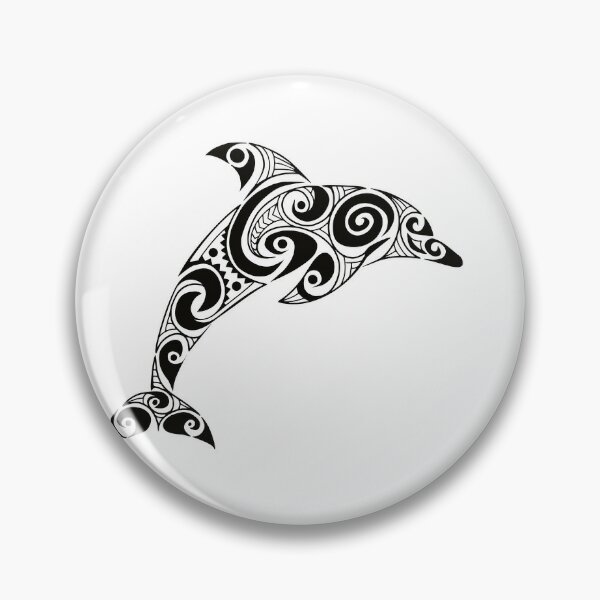 Two Maori Dolphin Idea Tattoo Stock Vector (Royalty Free) 569265004 |  Shutterstock