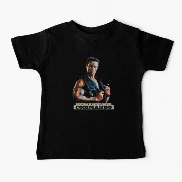 Commando Movie Poster Baby T-Shirt