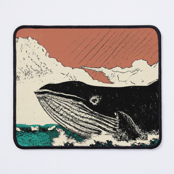 Item preview, Vintage Whales At Sea designed and sold by emsubzero.