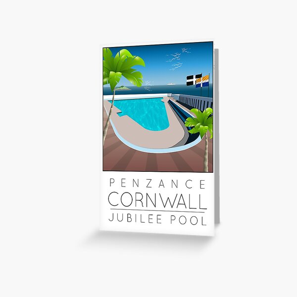 Item preview, Lido Poster Penzance Jubilee 2 designed and sold by Steven House.