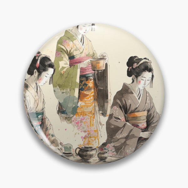 Artikelvorschau, Geisha Tea Ceremony entworfen und verkauft von BellasArtStudio.