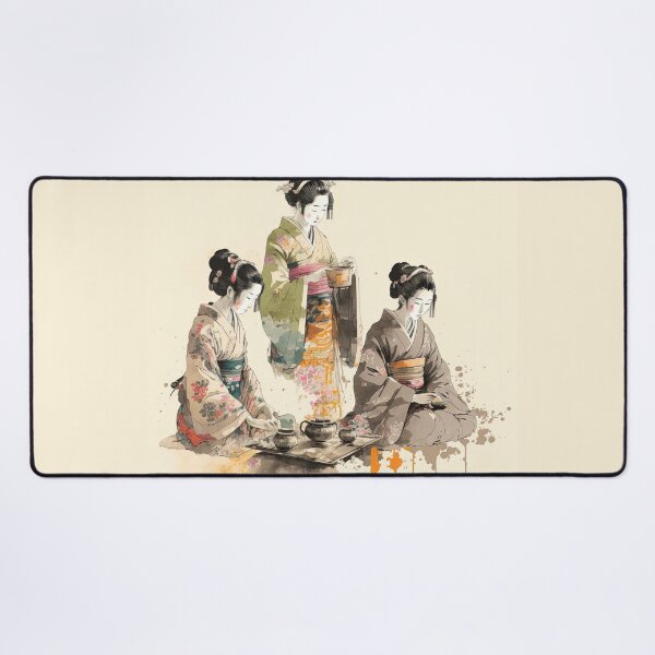 Artikelvorschau, Geisha Tea Ceremony entworfen und verkauft von BellasArtStudio.
