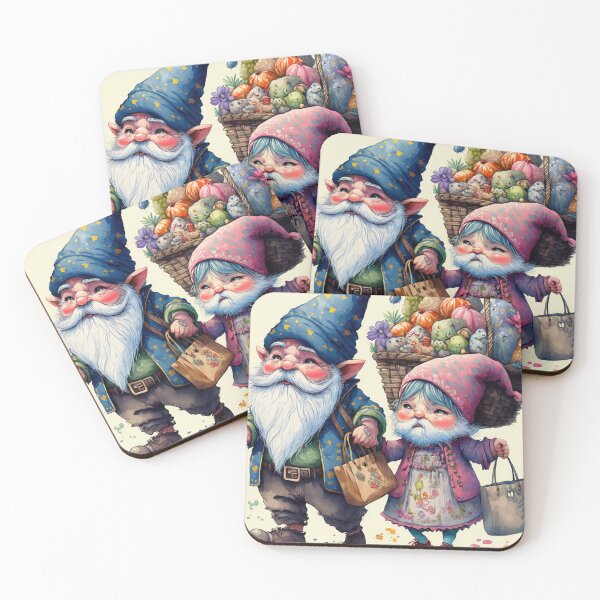 Item preview, Shopping with my gnomies 01 designed and sold by printiesart.