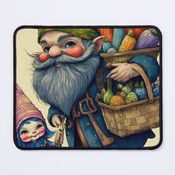 Item preview, Shopping with my gnomies 02 designed and sold by printiesart.