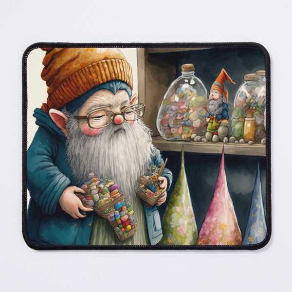 Item preview, Shopping with my gnomies 03 designed and sold by printiesart.