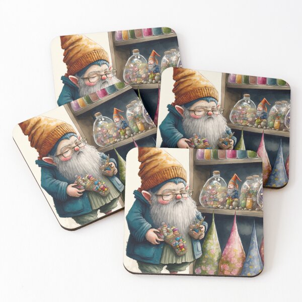 Item preview, Shopping with my gnomies 03 designed and sold by printiesart.