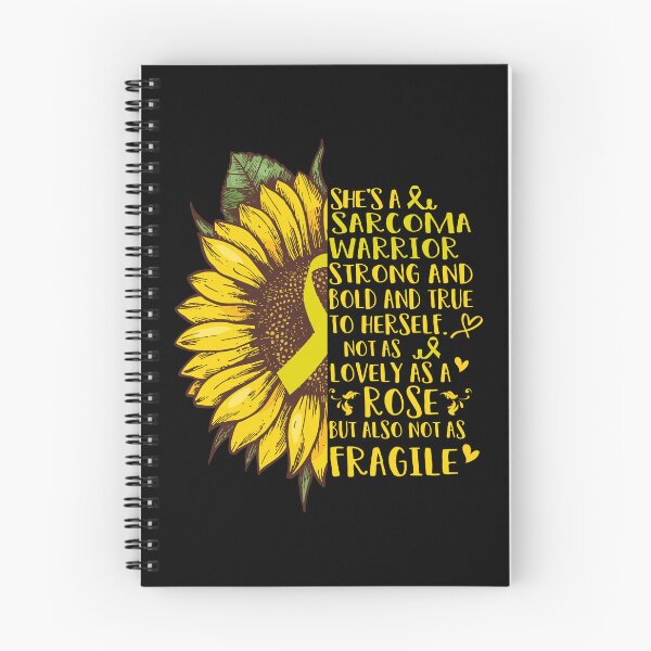 Item preview, She is a Sarcoma Warrior Strong and Bold and True to Herself not as Lovely as a ROSE but also not as FRAGILE designed and sold by EdithShop59.