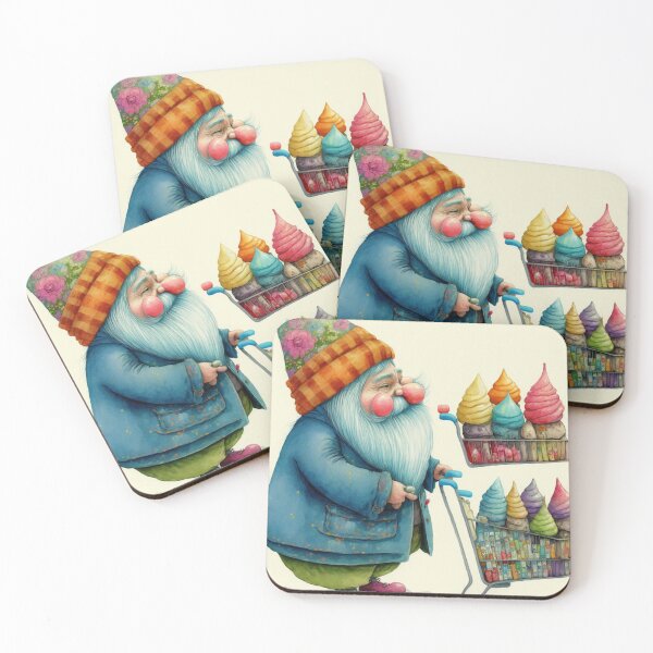 Item preview, Shopping with my gnomies 04 designed and sold by printiesart.