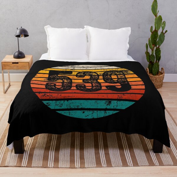 Item preview, Distressed Vintage Sunset 539 Area Code designed and sold by Gold Wings Tees.