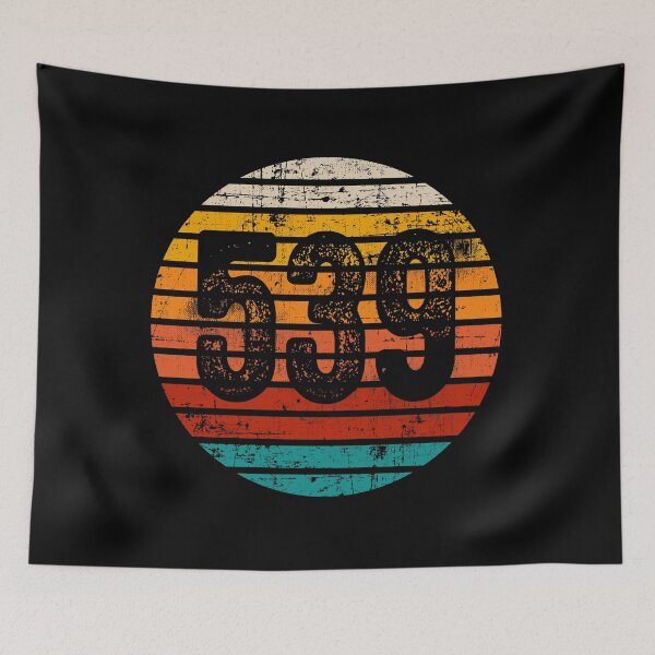 Item preview, Distressed Vintage Sunset 539 Area Code designed and sold by Gold Wings Tees.