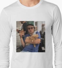Joe Keery, Champagne and Pomeranian Long Sleeve T-Shirt