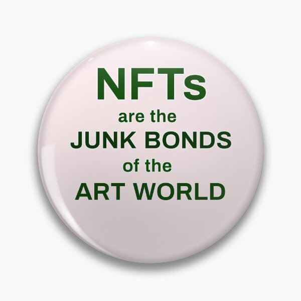Artikelvorschau, Nicht fungible Token sind die Schrottanleihen der Kunstwelt entworfen und verkauft von thalasson.